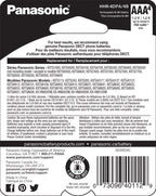 Panasonic HHR-4DPA/4B AAA NiMH Cordless Phone Batteries