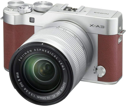 Fujifilm X-A3 XC16-50mm Mirrorless Camera Brown