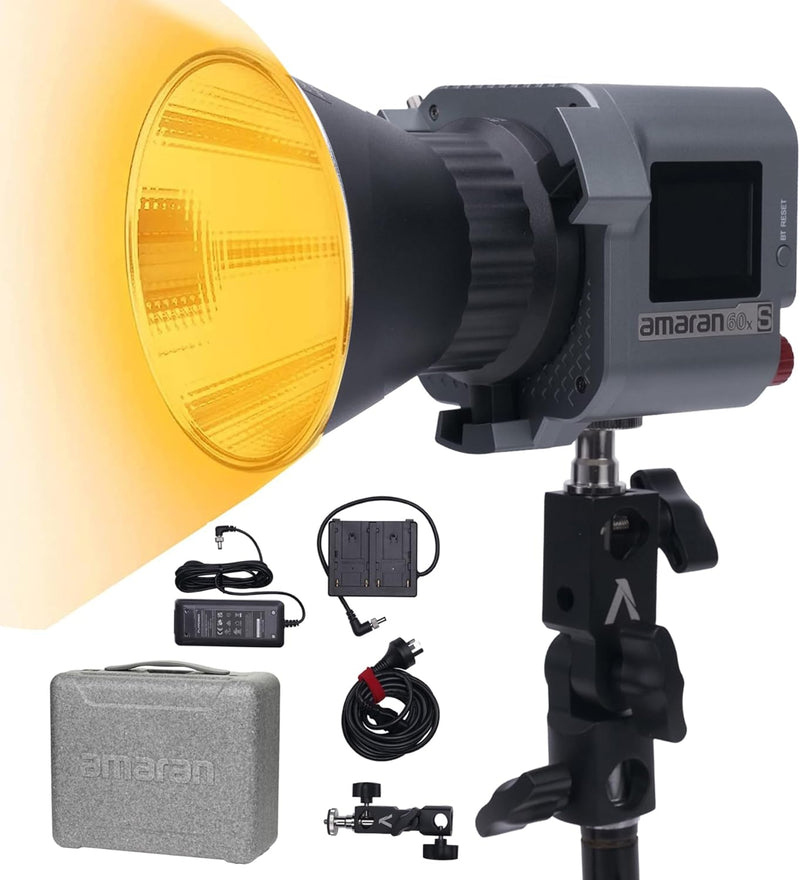Aputure Amaran COB 60X S Bi-Color LED Video Light — main product image