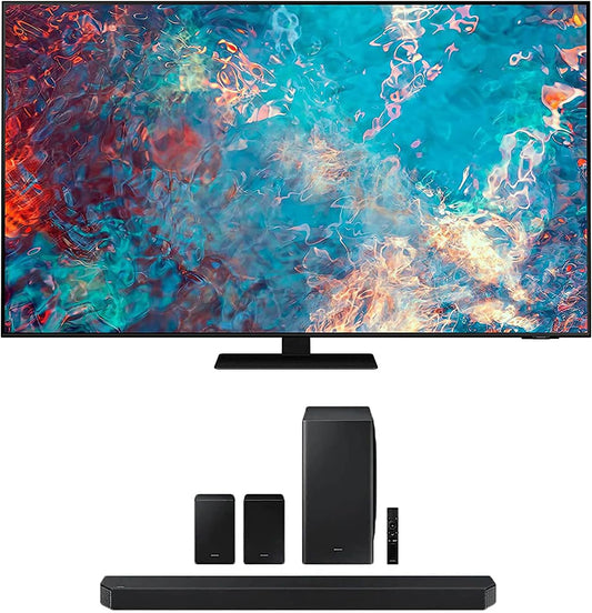 Samsung QN85QN85AA 85" Neo QLED 4K TV & Soundbar Bundle (Used)