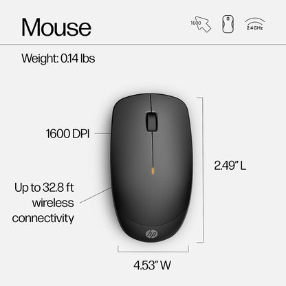 HP 18H24AA Wireless Keyboard and Mouse Combo