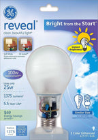 GE 87461 Reveal CFL 25W Soft White 3-Pack