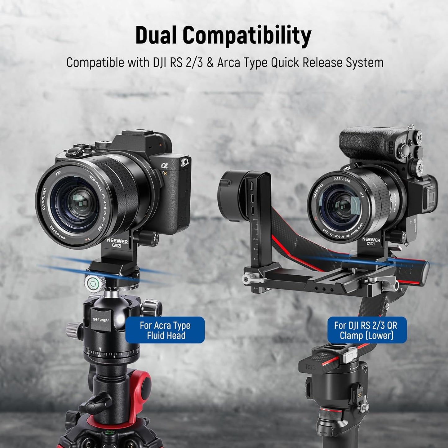 Neewer CA021 Camera Lens Collar Mount for Sony Alpha