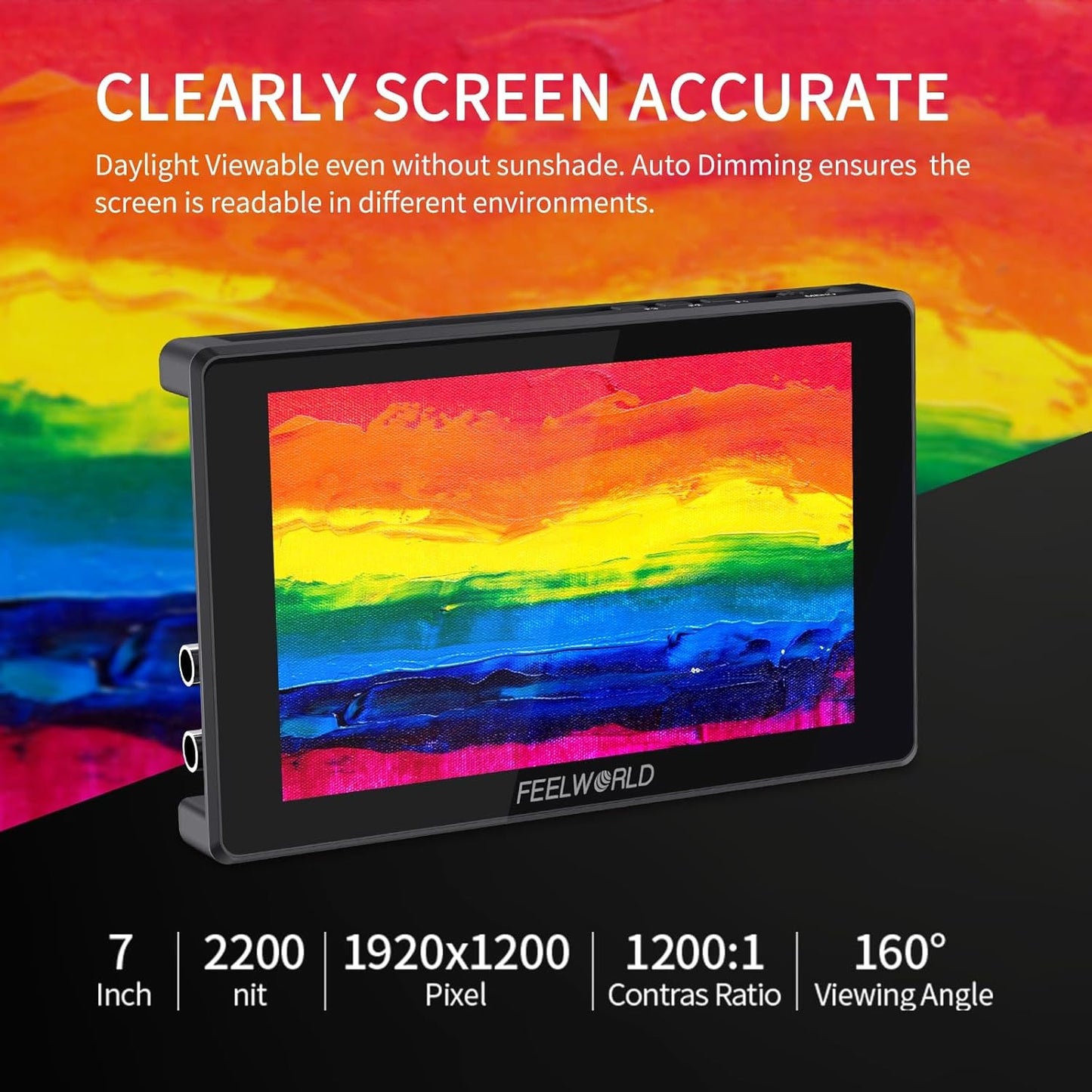 FEELWORLD SH7-OF-EU 7" 2200nit SDI HDMI Camera Monitor
