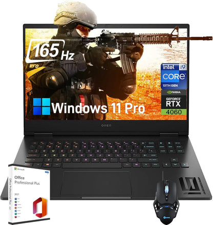 HP OMEN Gaming Laptop - 16" FHD 165Hz, i9-13900HX, RTX 4060, 64GB RAM, 2TB SSD
