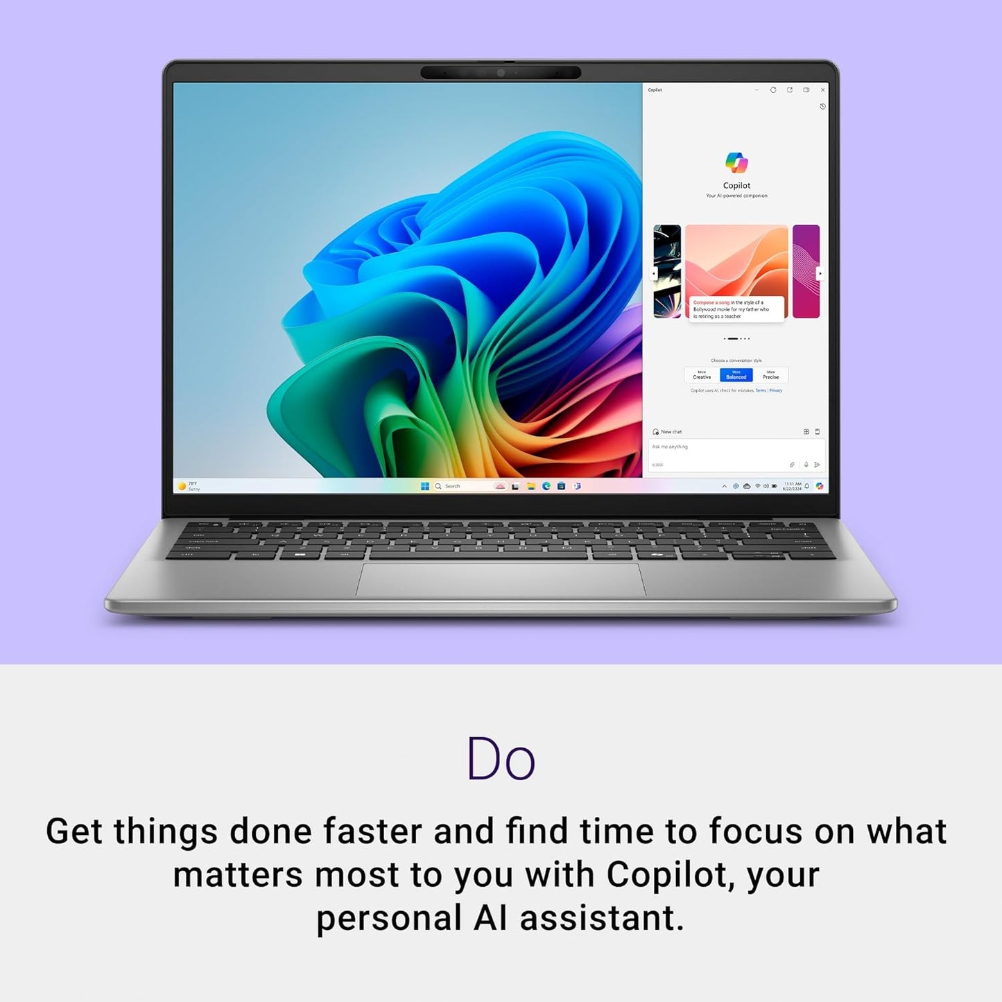 Dell i5441-SX8027GRY-PUS Inspiron 5441 14" Snapdragon X Plus Laptop