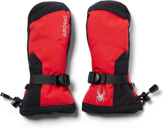 Spyder 38F155302 Finn Ski Mittens: Youth Boys, Waterproof, Insulated