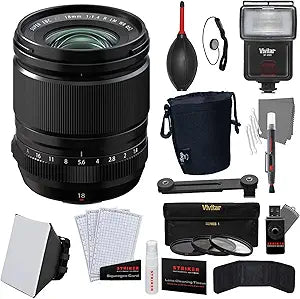 Fujifilm XF 18mm f/1.4 Lens Starter Kit