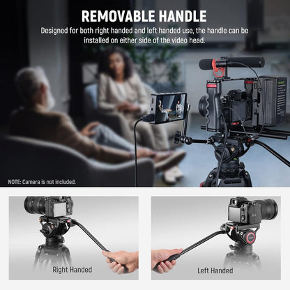 Neewer TP74 74" Heavy Duty Video Tripod