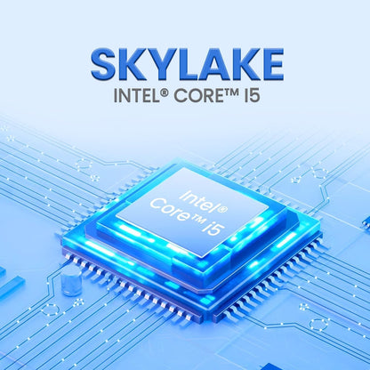 HP Core i5 ProDesk: 16GB, 256GB SSD, 27" Monitor, RGB (Renewed)