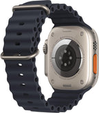 Apple Watch Ultra Titanium Midnight Ocean Band Renewed
