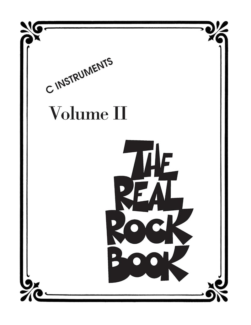 Hal Leonard Corporation The Real Rock Book Vol. II Fake Book — main product image