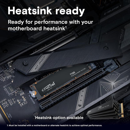 Crucial CT2000T705SSD3 2TB PCIe Gen5 NVMe SSD Adobe CC