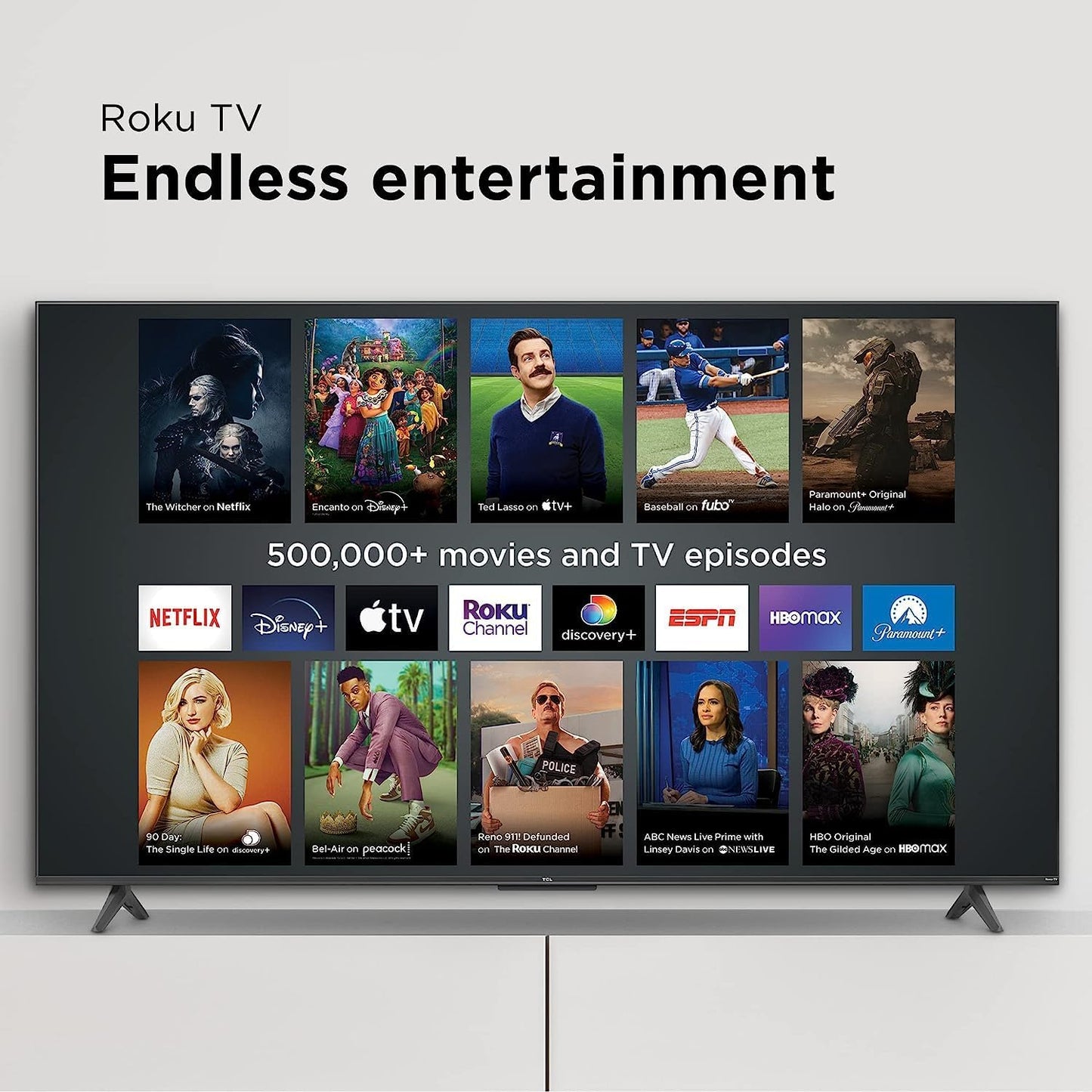 TCL 65S455 65-Inch 4K UHD HDR Roku Smart TV