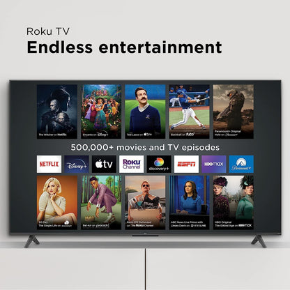 TCL 65S455 65-Inch 4K UHD HDR Roku Smart TV