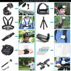 Neewer 10101705 Action Camera Accessory Kit 50-in-1