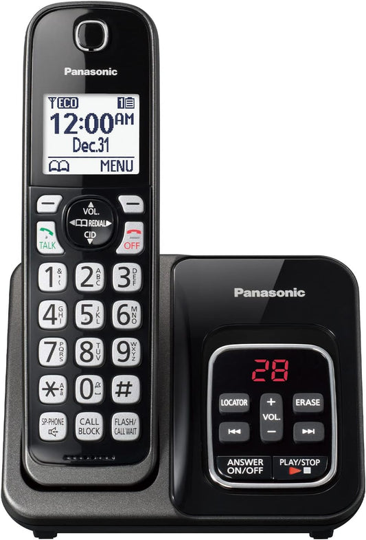 Panasonic KX-TGD630M Cordless Phone with Call Block