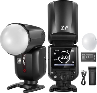 Neewer Z2-N TTL Round Head Flash Speedlite for Nikon