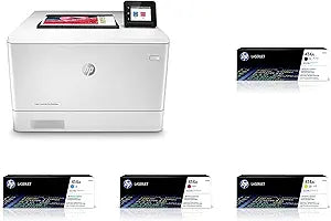 HP M454dw Color LaserJet Pro Printer with Toners — main product image