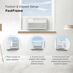 TCL H12W4MW 12000 BTU Smart Inverter Window AC