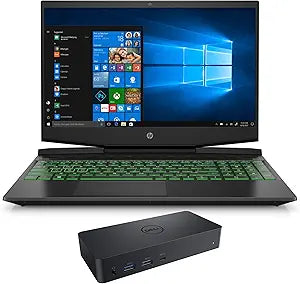 HP 2S0U4AV-4143-226542 Pavilion Gaming Laptop with RTX 3050 & D6000 Dock