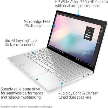 HP BA1047WM Envy 13": FHD i5, 8GB RAM, 256GB SSD Laptop