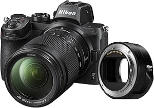 Nikon Z 5 Mirrorless Camera 24-200mm Lens FTZ II Adapter