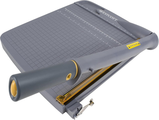 Westcott 16912 Titanium Bonded 12" Guillotine Paper Trimmer