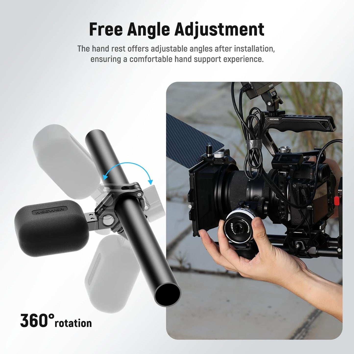 Neewer 10103069 Follow Focus Palm Support