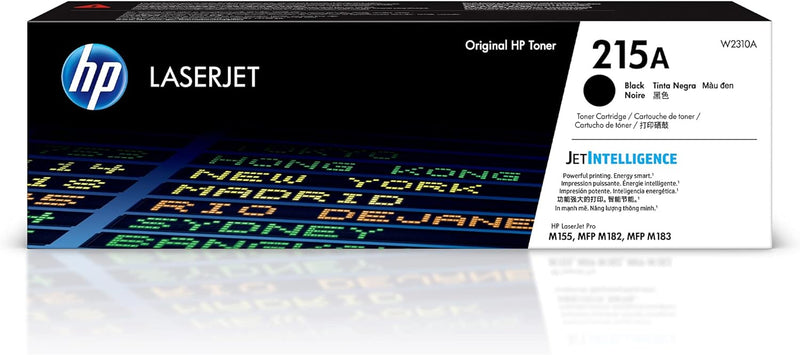 HP W2310A 215A Black LaserJet Toner Cartridge — main product image