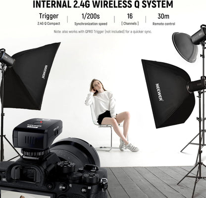 Neewer S101-300W PRO Studio Monolight Flash Kit
