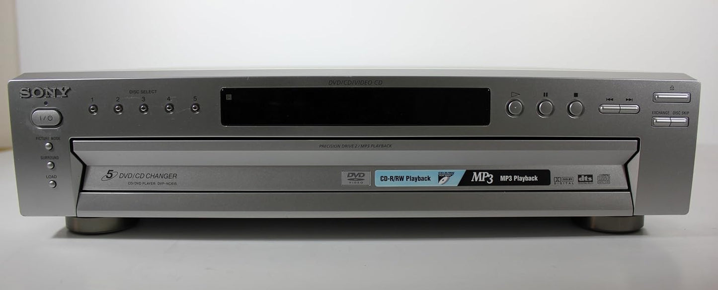 Sony DVP-NC615 5-Disc CD/DVD Changer Player