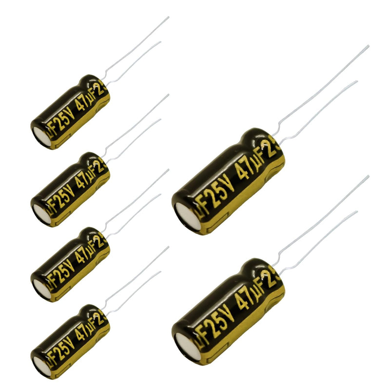 Panasonic FM Series 25V 47uf Low Impedance Capacitors — main product image