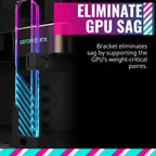 Cooler Master MCA-U000R-GSBTG ARGB GPU Support Bracket