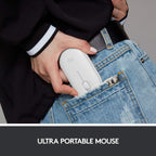 Logitech 910-006345 Slim Bluetooth Mouse for Mac White