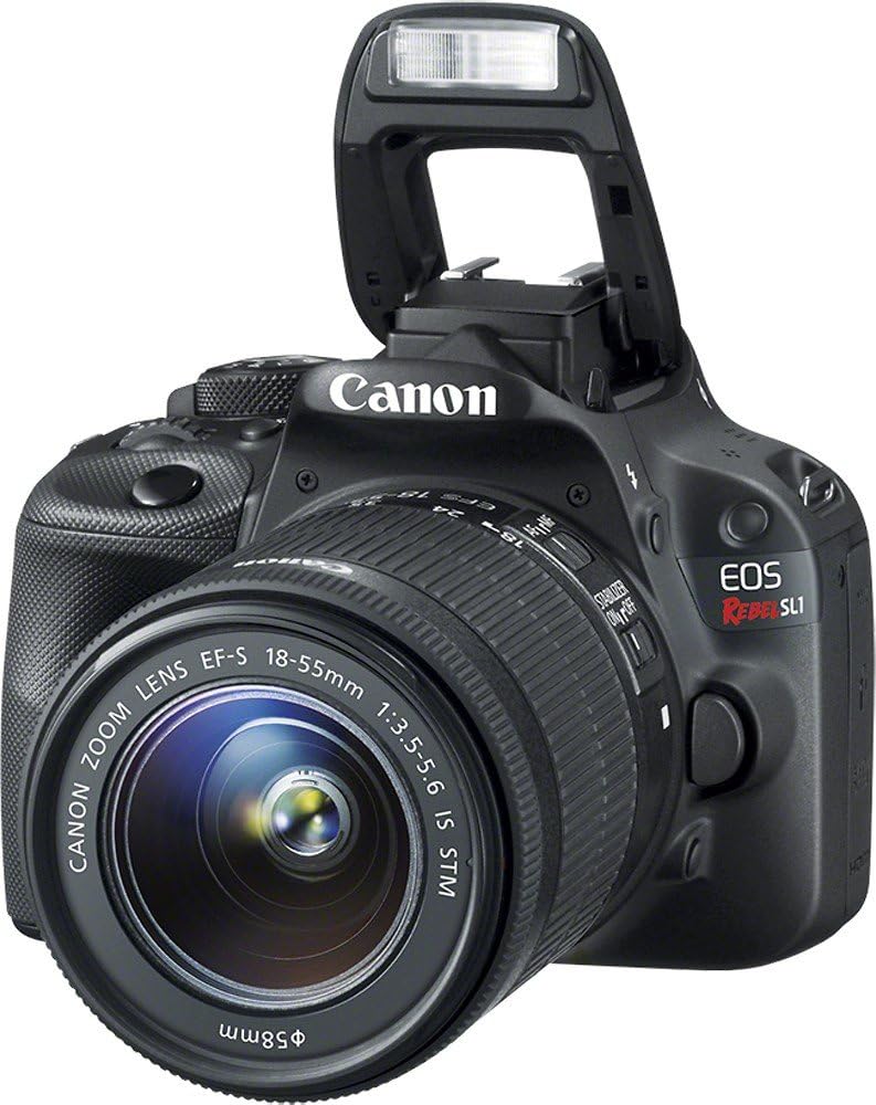 Canon 8575B003 EOS Rebel SL1 DSLR with 18-55mm (Renewed)
