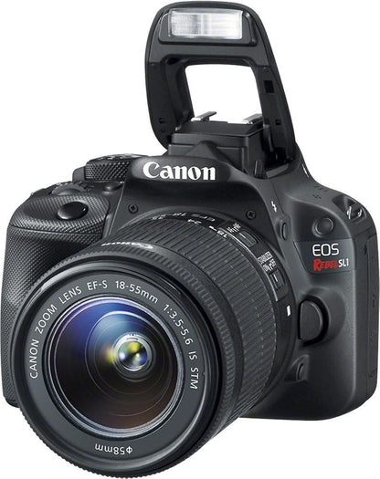 Canon 8575B003 EOS Rebel SL1 DSLR with 18-55mm (Renewed)