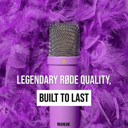 Rode NT1SIGNATUREPURPLE Signature Series Condenser Microphone