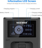 Neewer NP-FW50 Battery Charger Set Sony ZV-E10