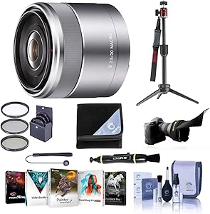 Sony E 30mm F/3.5 Macro Lens Bundle