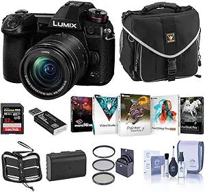 Panasonic G9 4K Mirrorless Camera with 12-60mm Lens Bundle