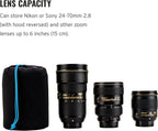 Tenba 636-353 Tools Soft Lens Pouch 6x4.5 - Camera Protection
