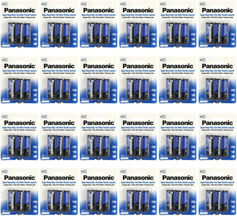 Panasonic 4330210173 Super Heavy Duty C Batteries - 24 Pack — main product image