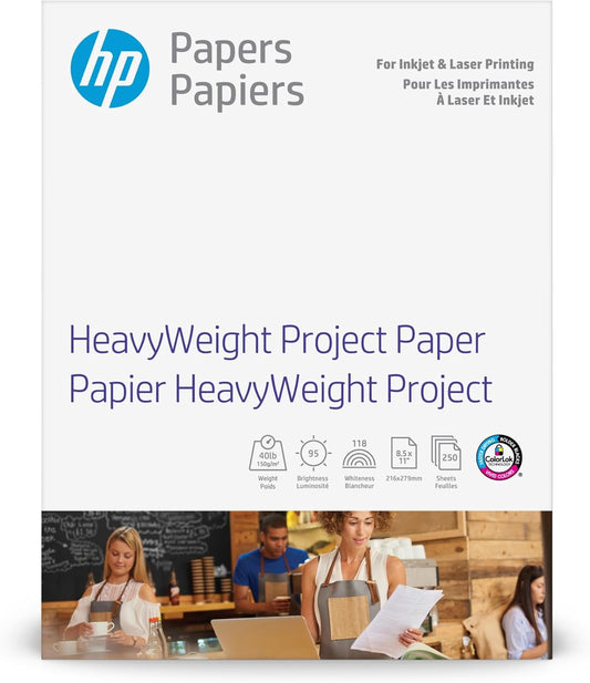 HP Z4R14A HeavyWeight Matte Project Paper 8.5x11