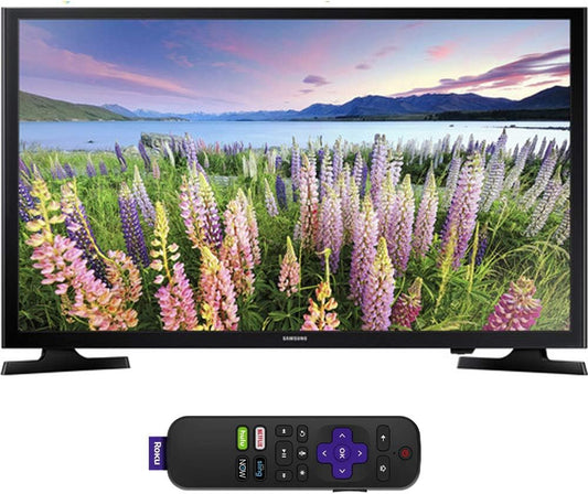 Samsung CRTE1SAMUN40N5200ARB 40" Smart TV Roku Bundle