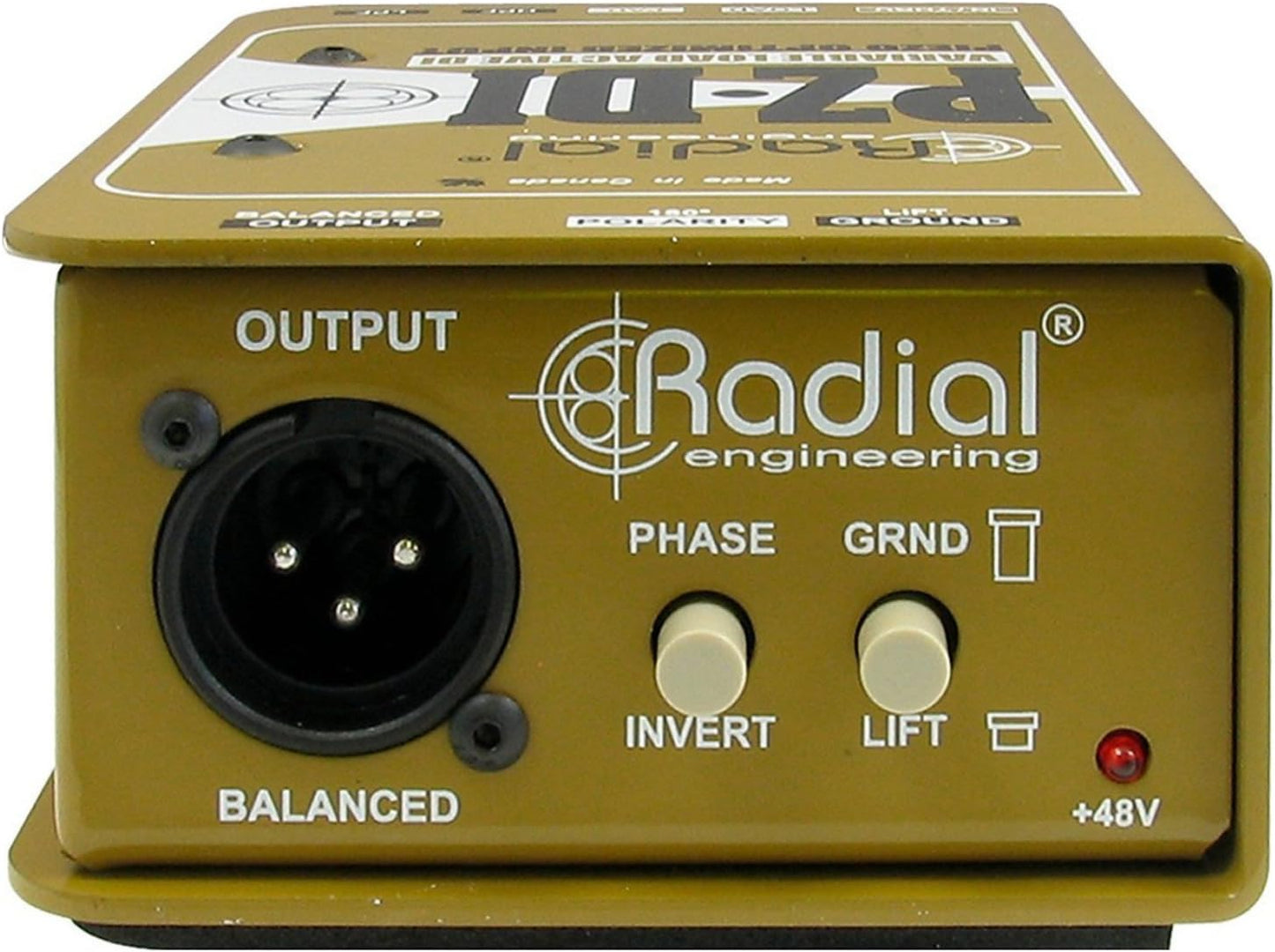 Radial Engineering R8003005 PZ-DI Instrument Direct Box Bundle