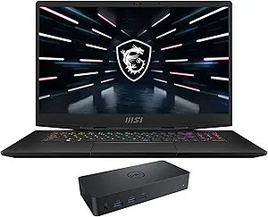MSI Stealth77040-4068-257443 RTX 3080 Ti Gaming Laptop Dock Bundle