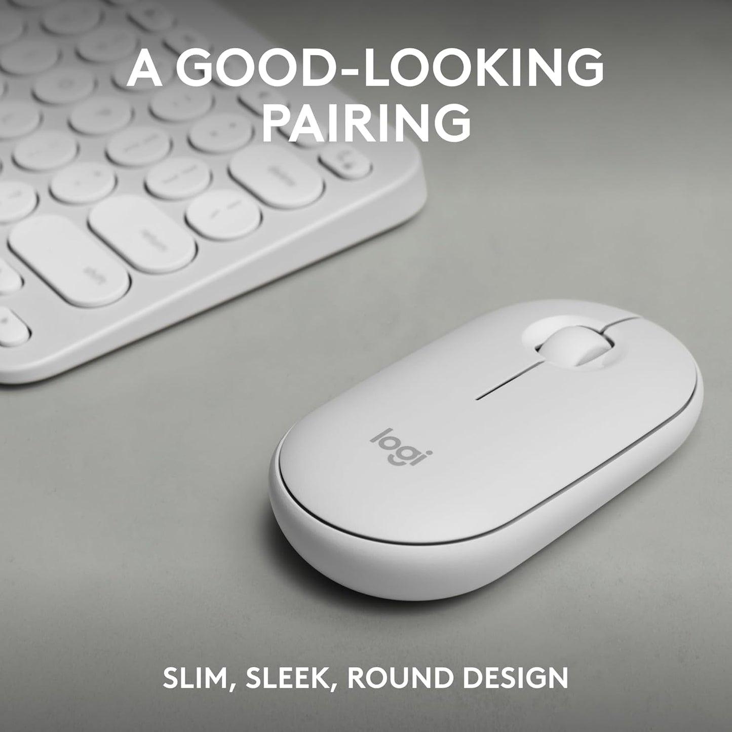 Logitech 920-012198 Pebble 2 Combo - Tonal White