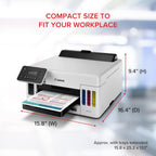 Canon 5550C002 MAXIFY GX5020 Wireless MegaTank Printer