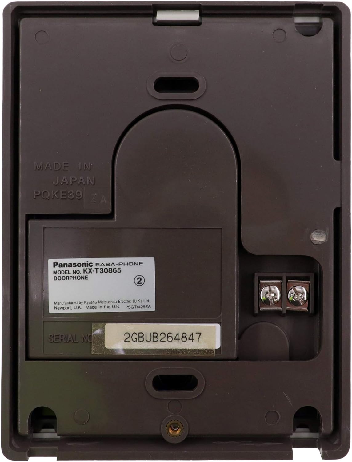 Panasonic KX-T30865-W Door Intercom System White